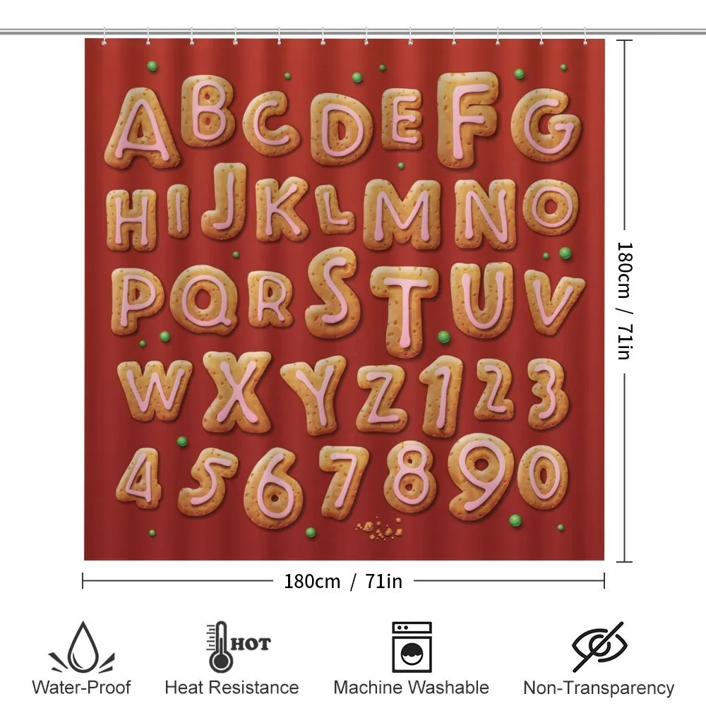 New Year Themed ABC and Dots — Detail 2