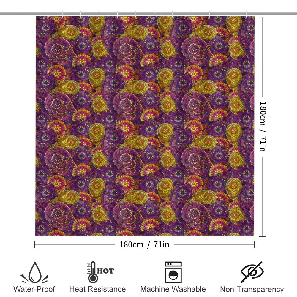 Oriental Curvy Paisley — Detail 2