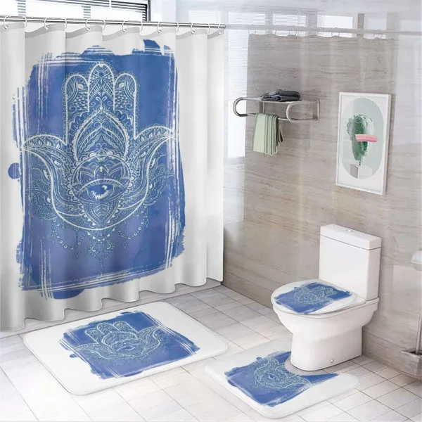 Ornate Mystical on a shower curtain