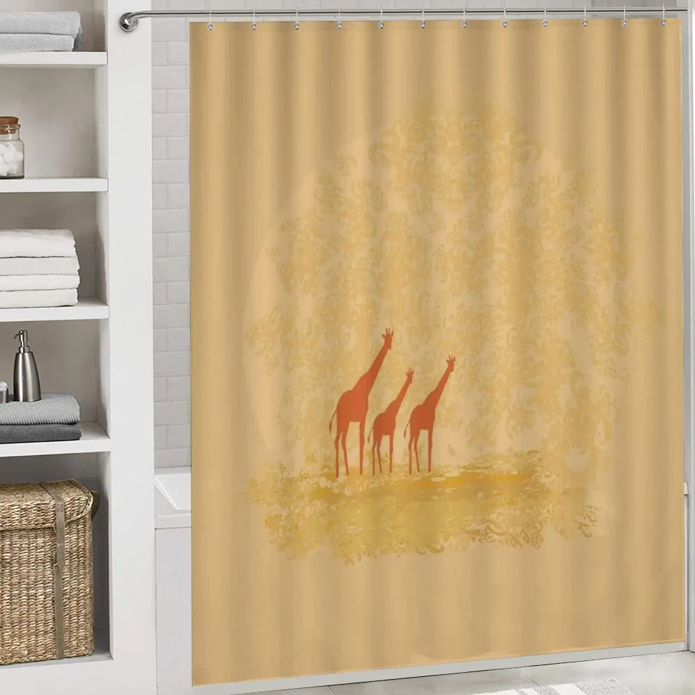 Retro Safari Giraffes — Detail 4