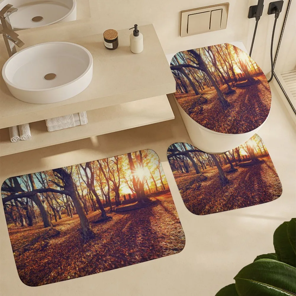 Sunset Forest Trees — Detail 5