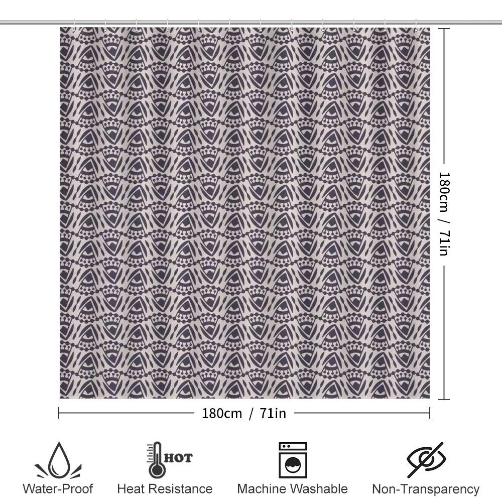Triangles and Dots Oriental — Detail 2