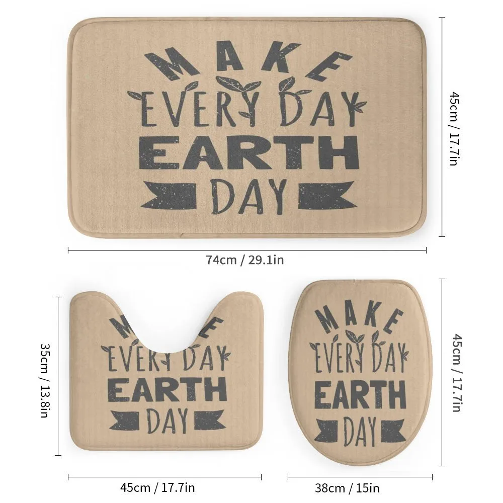 Typographic Words Earth Day — Detail 1