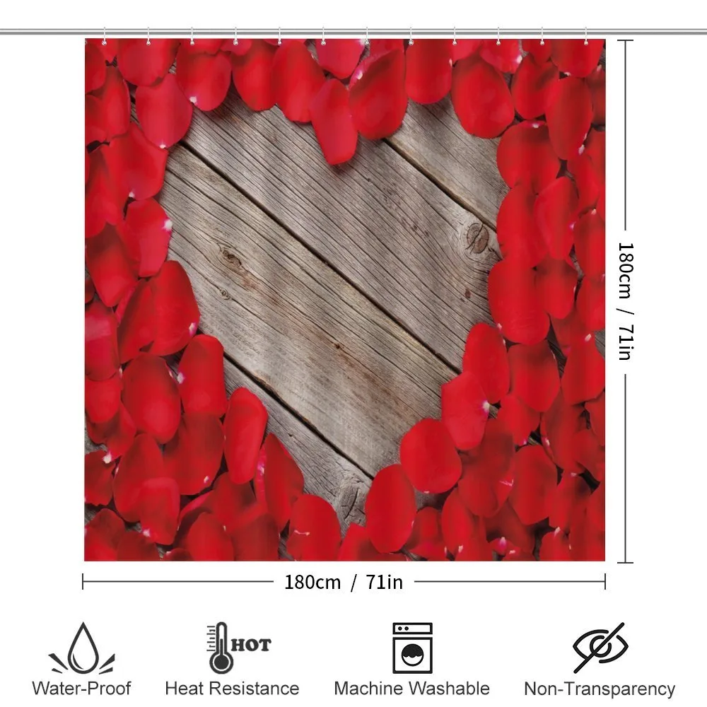 Vibrant Petals Heart Shape — Detail 2