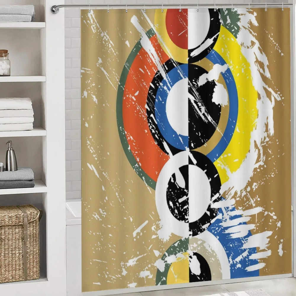 Abstract Geometric Circles — Detail 4