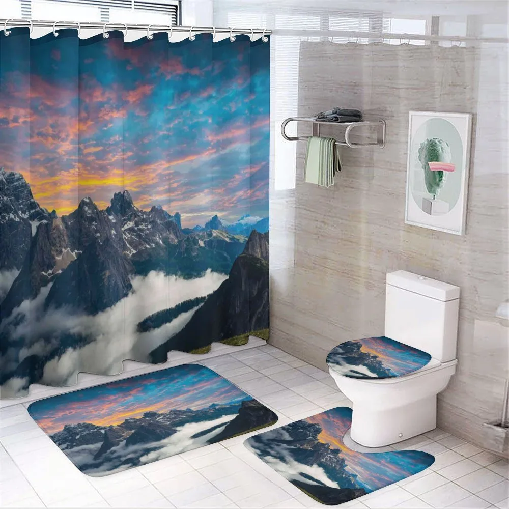 Alpine Clouds Foggy — Your design