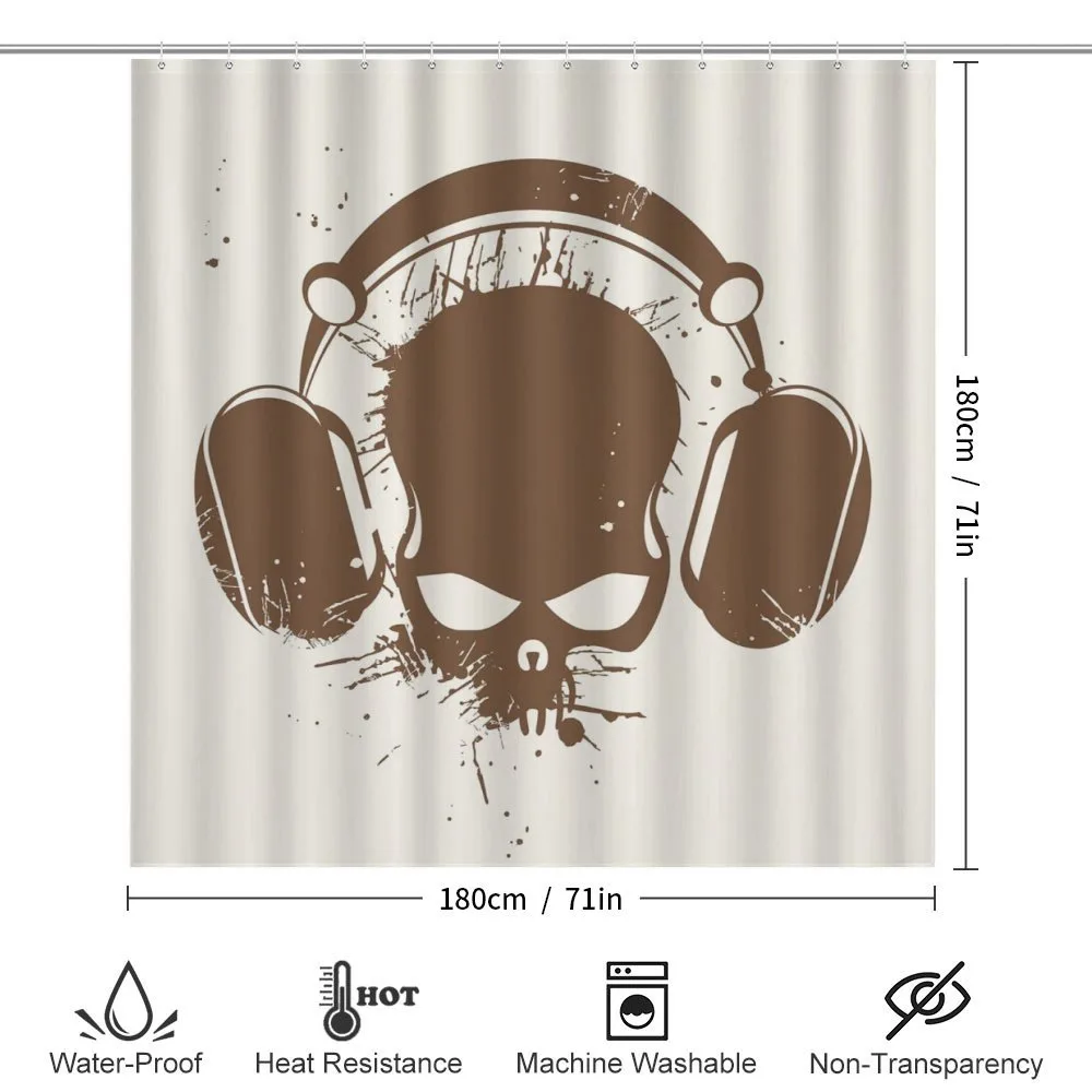 DJ Grunge Retro Skull — Detail 2
