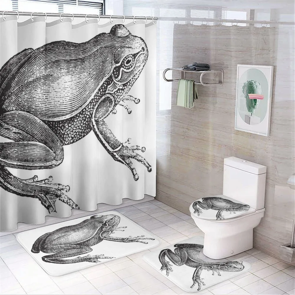 Engraved Amphibian Fauna Art — Your design