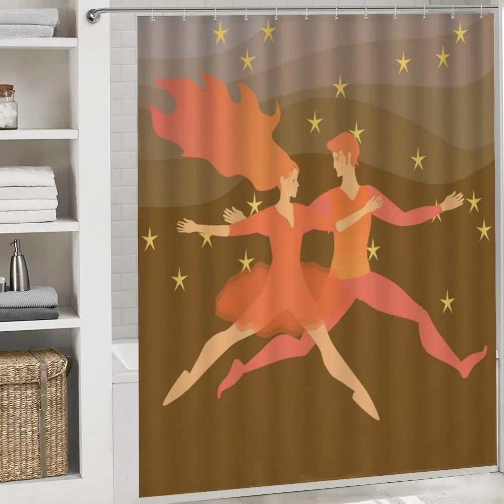 Fire Couple in the Space — Detail 4