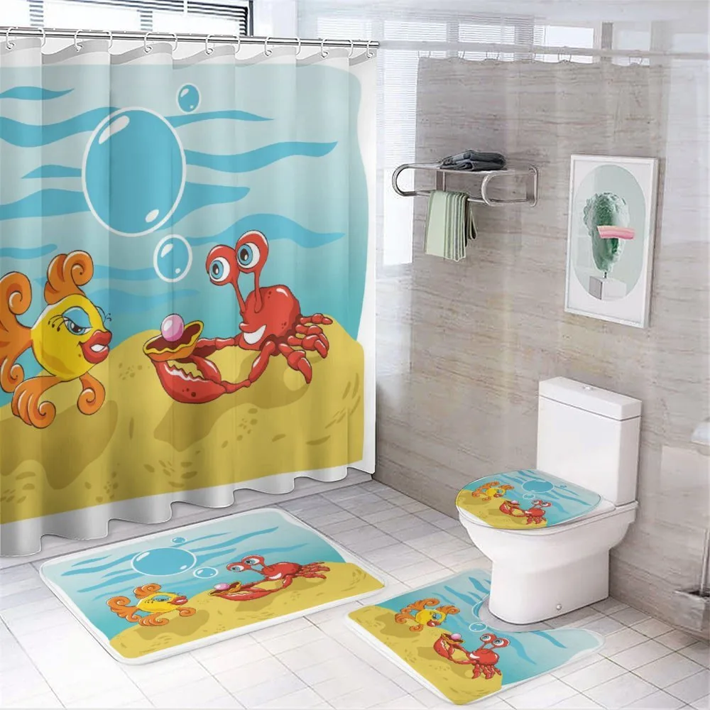 Fish Crab Cartoon — Your design