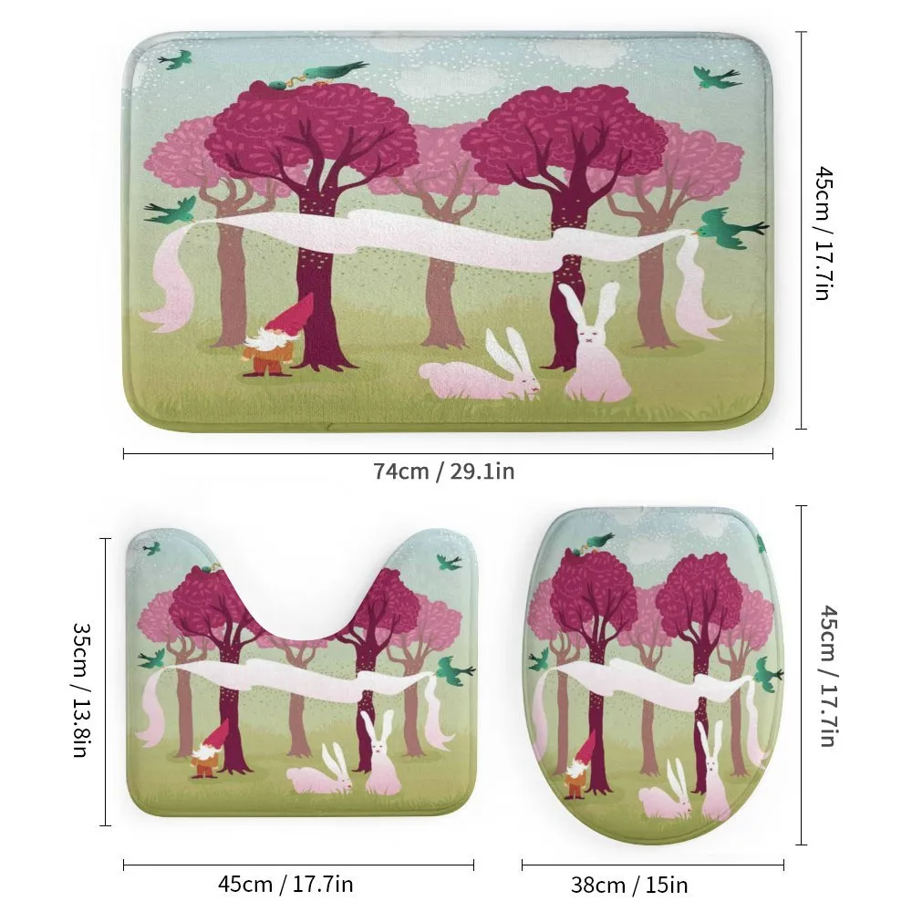 Forest with Pink Trees — Detail 1