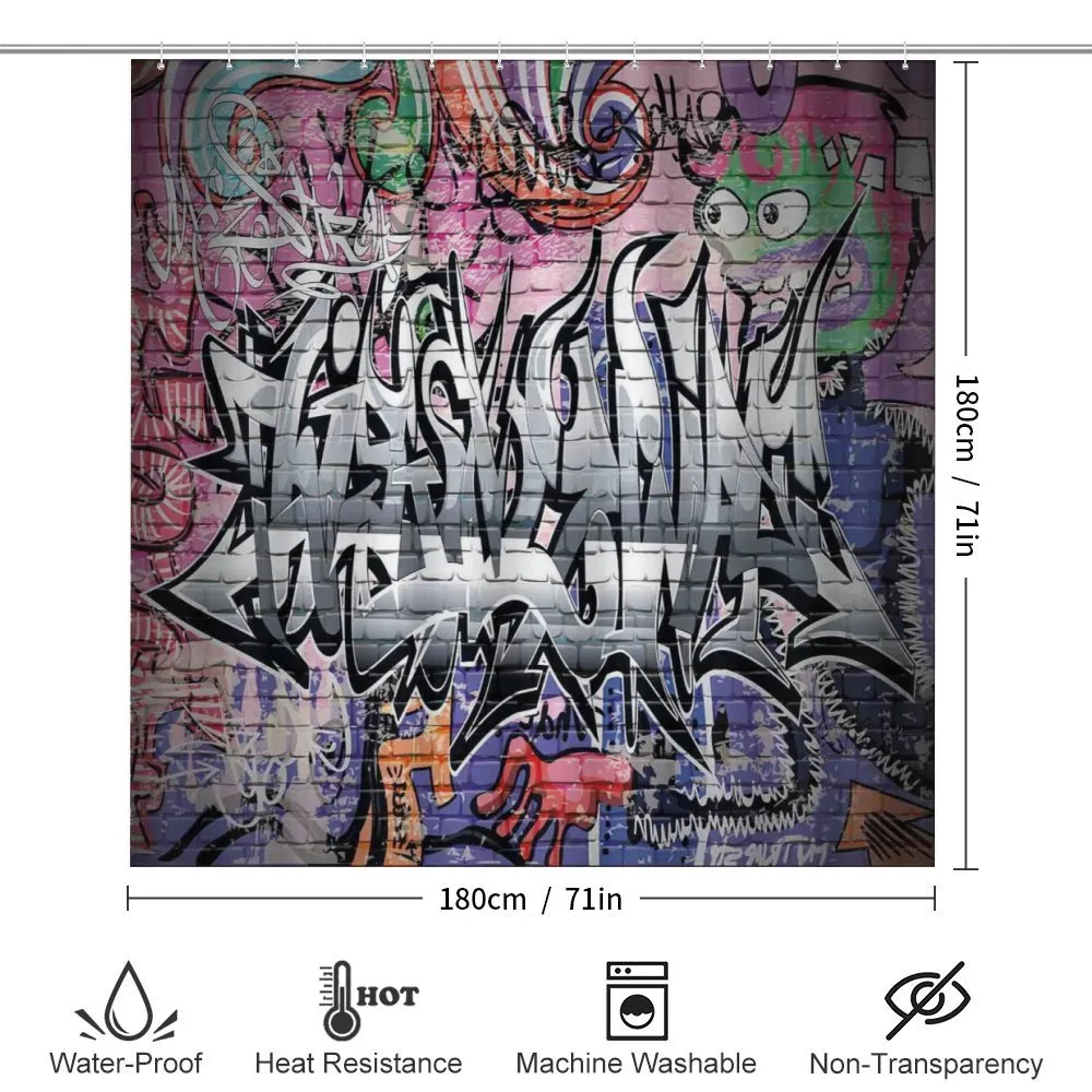 Graffiti Grunge Wall Art — Detail 2