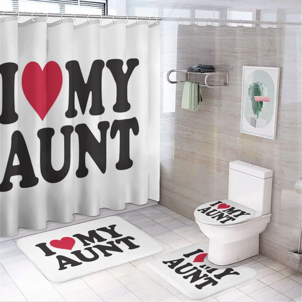 I Love My Aunt Bold Text Font — Your design