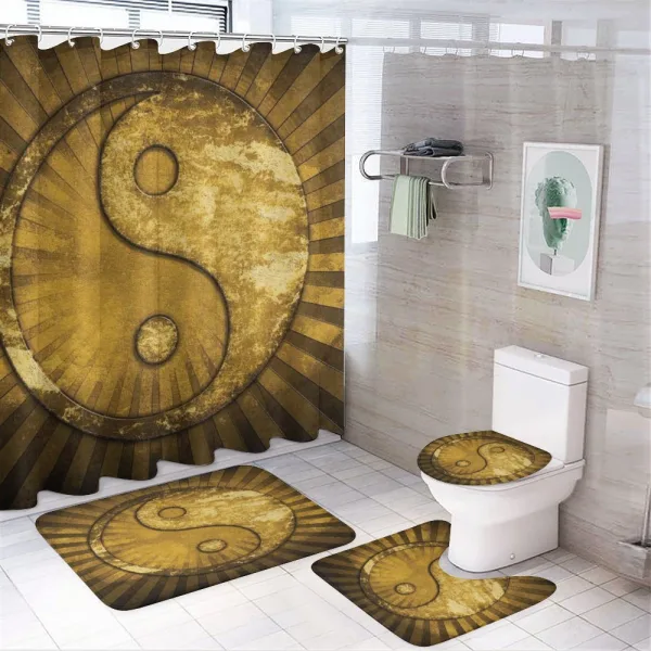 Industrial Design on a shower curtain