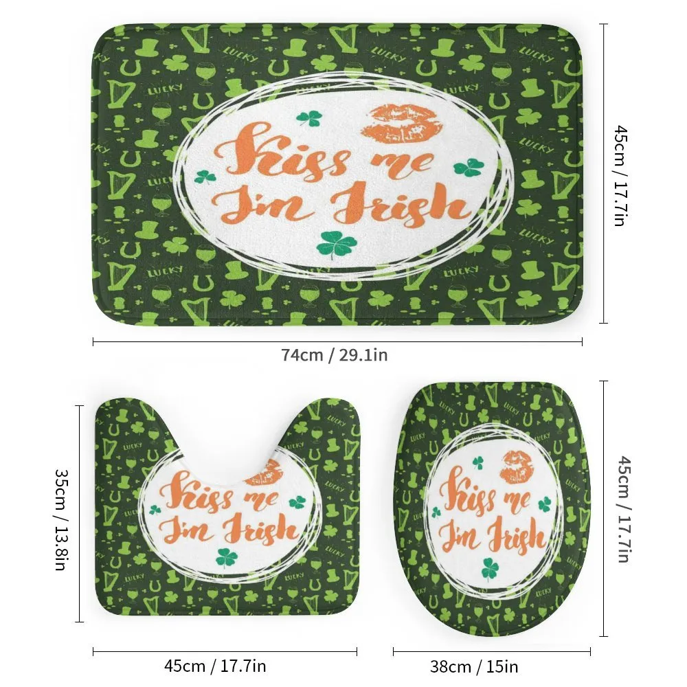 Kiss Me Im Irish Clovers — Detail 1