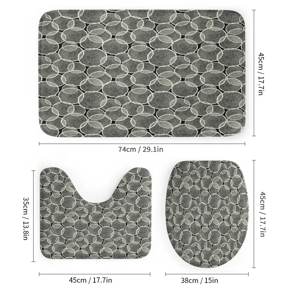 Monochrome Trunk Circles — Detail 1