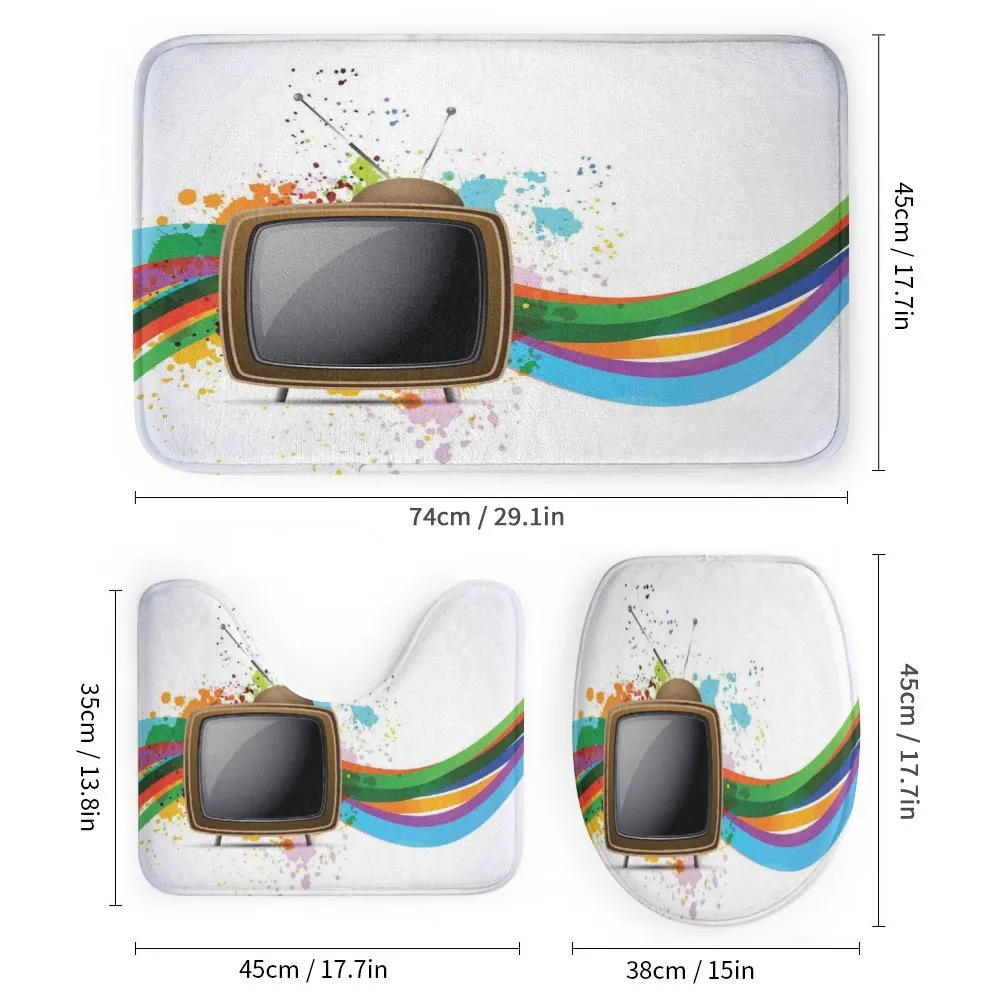 Old TV Color Splash — Detail 1