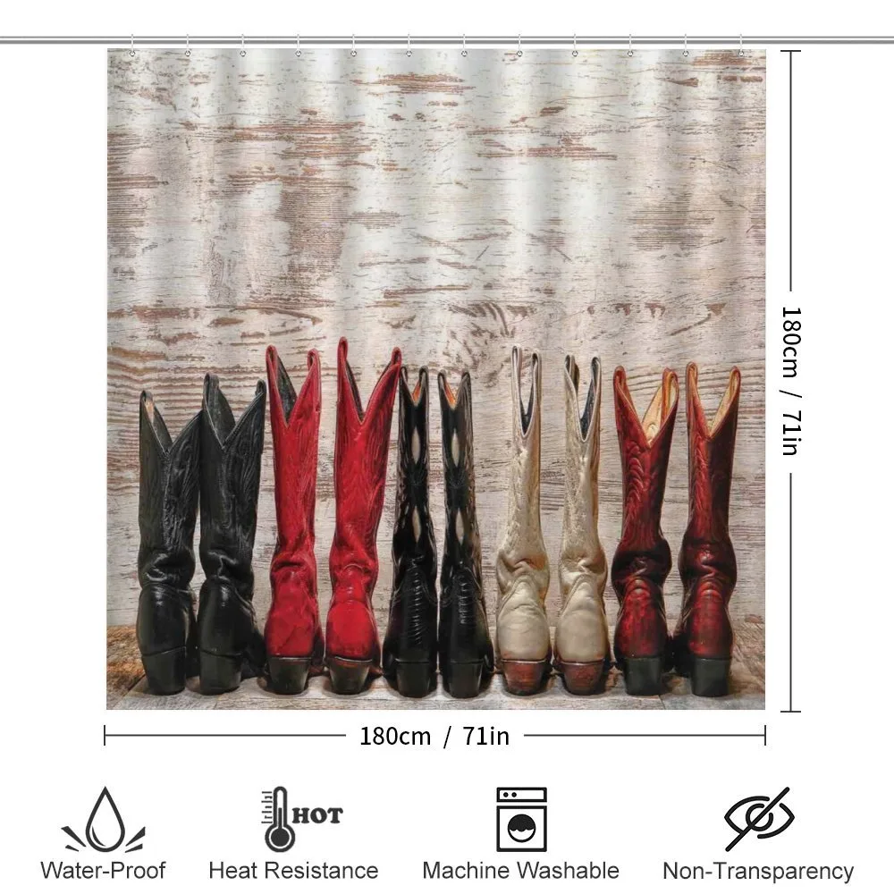 Rustic Wild West Boots — Detail 2