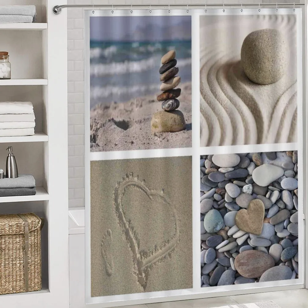 Sand and Pebbles Collage — Detail 4