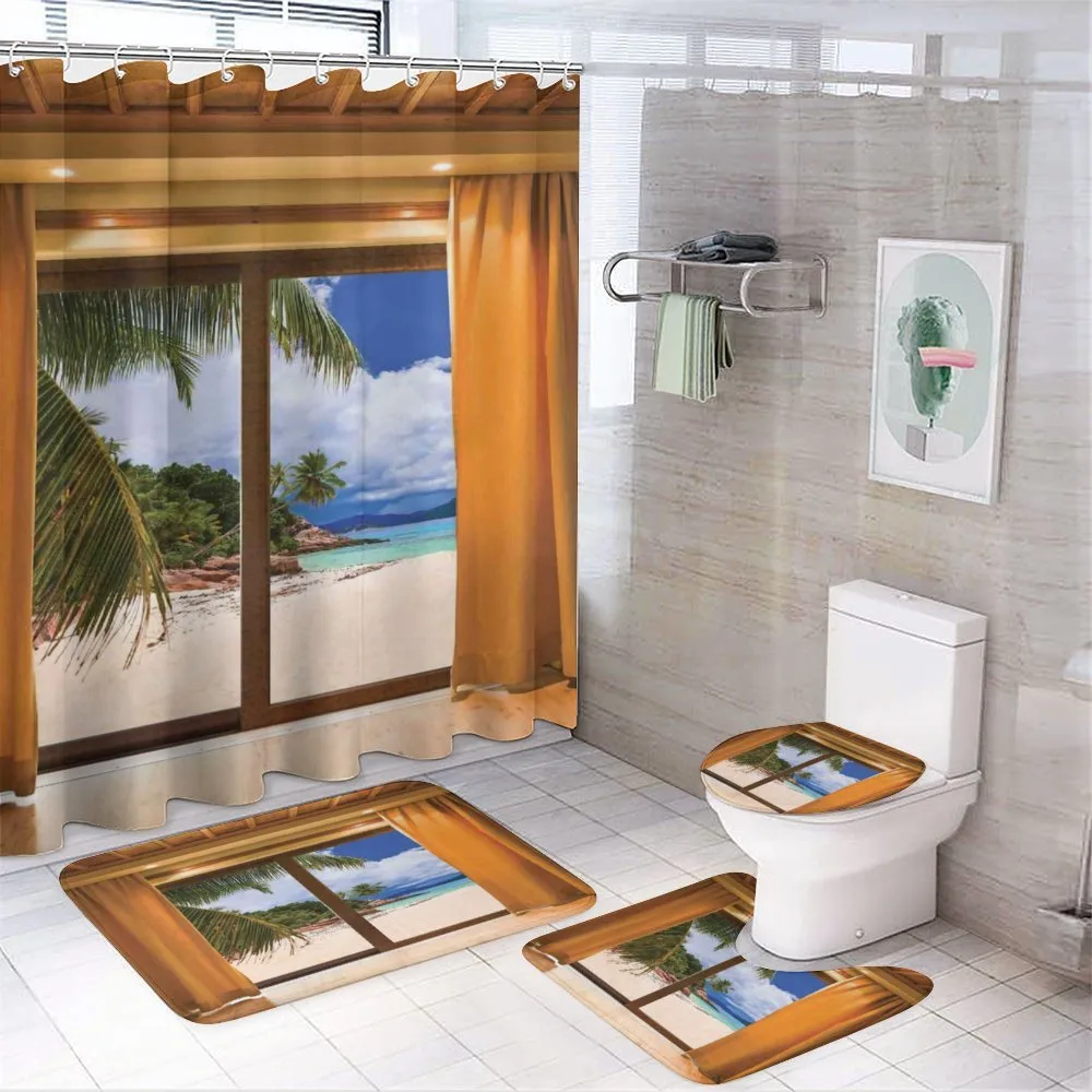 Tropical Exotic Seashore View — Your design