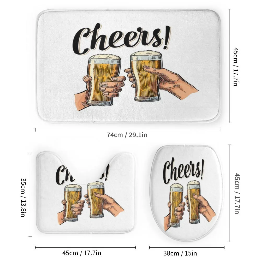 2 Hands Beer Cheers — Detail 1