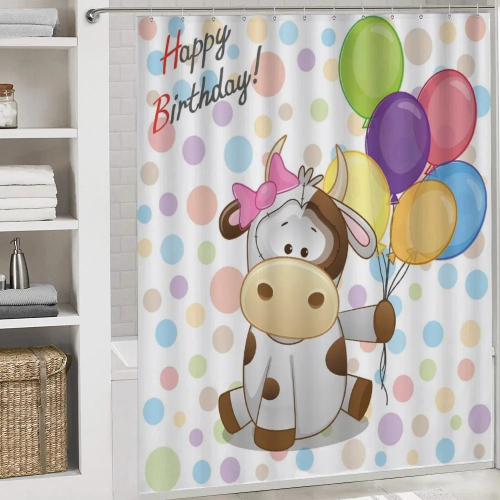 Baby Cow and Balloons — Detail 4