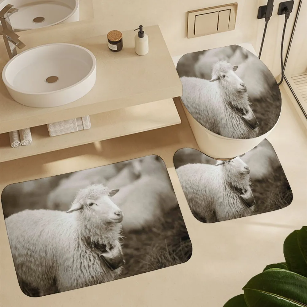 Fluffy Wooly Sheep Herd — Detail 5