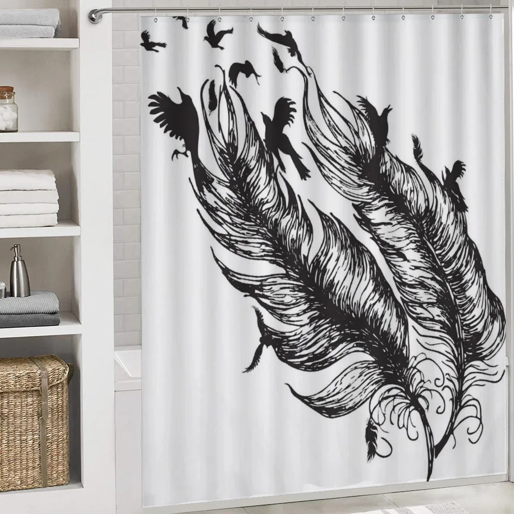 Flying Bird Silhouettes — Detail 4