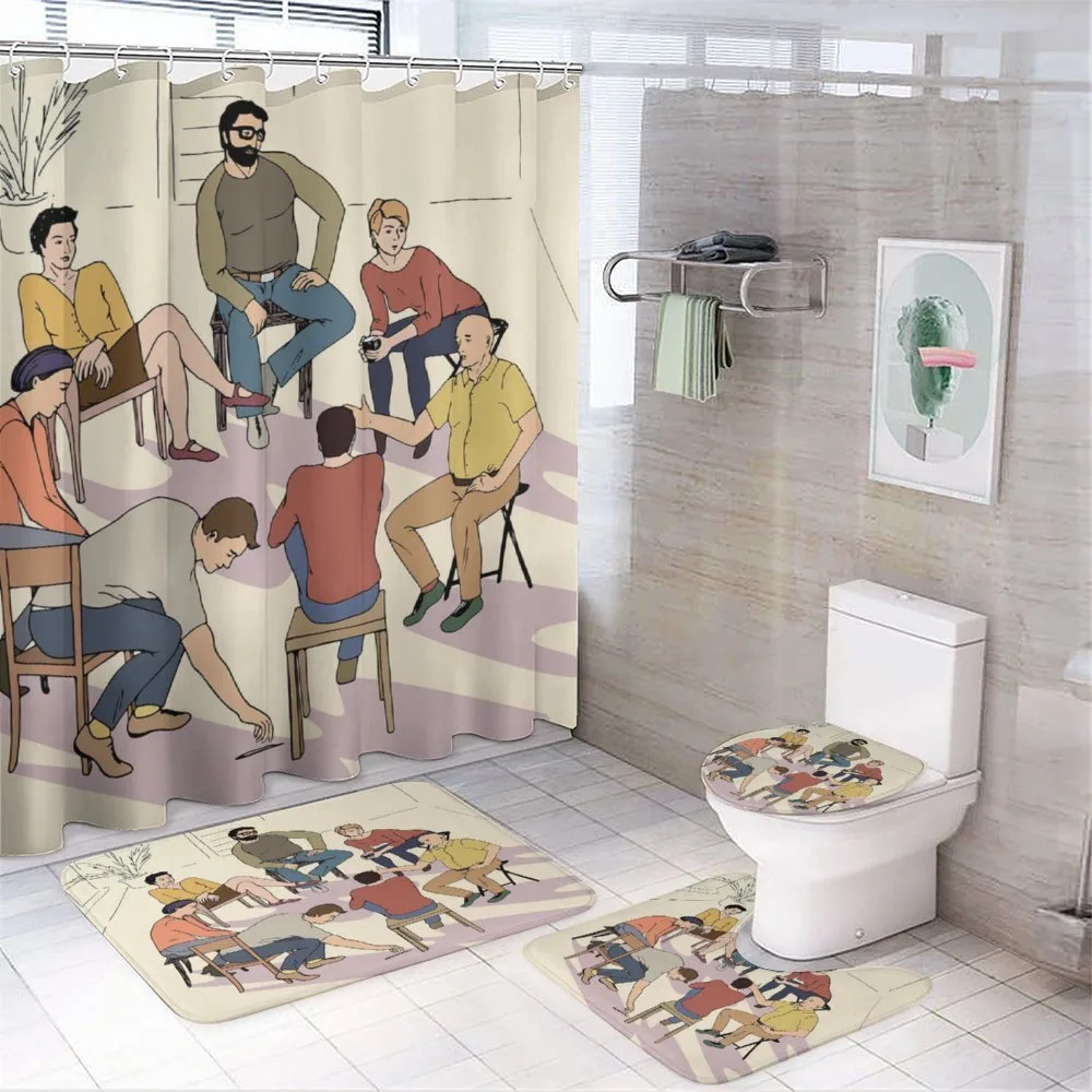 Group Therapy Illustration — Your design
