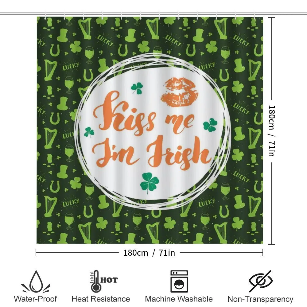 Kiss Me Im Irish Clovers — Detail 2