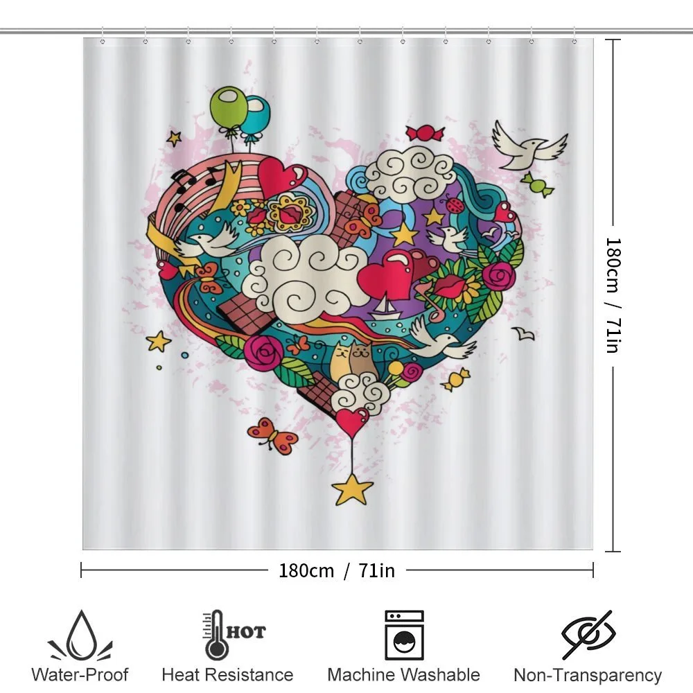 Love Doodle Hearts — Detail 2