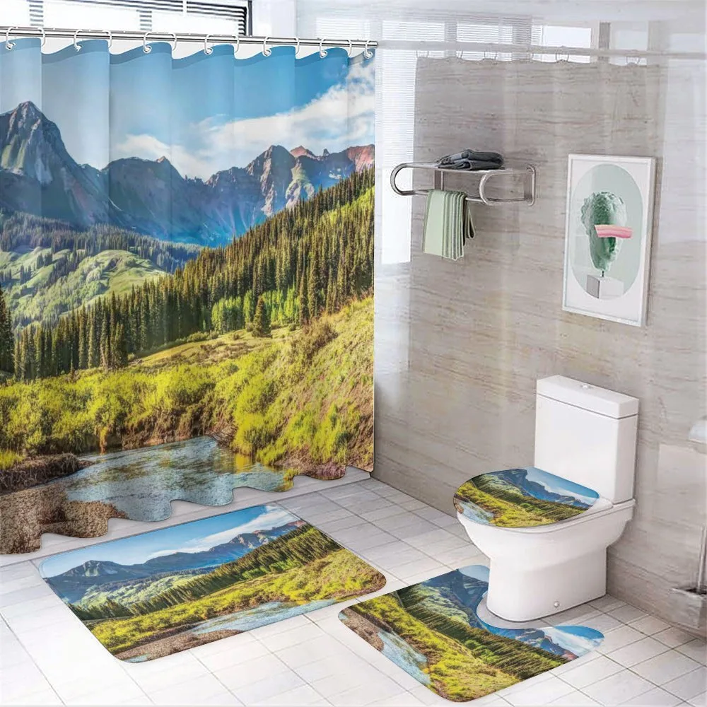 Mountain Forest River — Your design