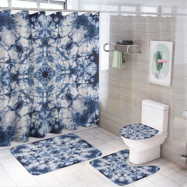 Old Fashion Art on a shower curtain