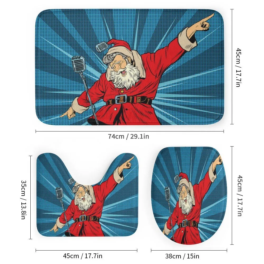 Pop Art Santa — Detail 1