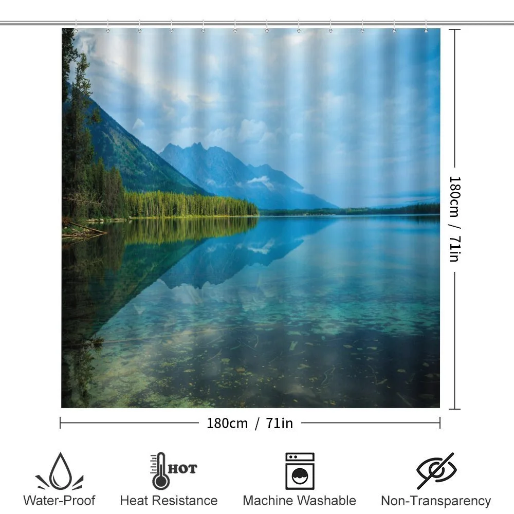 Reflections on Leigh Lake — Detail 2