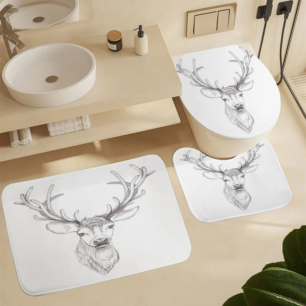 Sketch of Deer Head — Detail 5