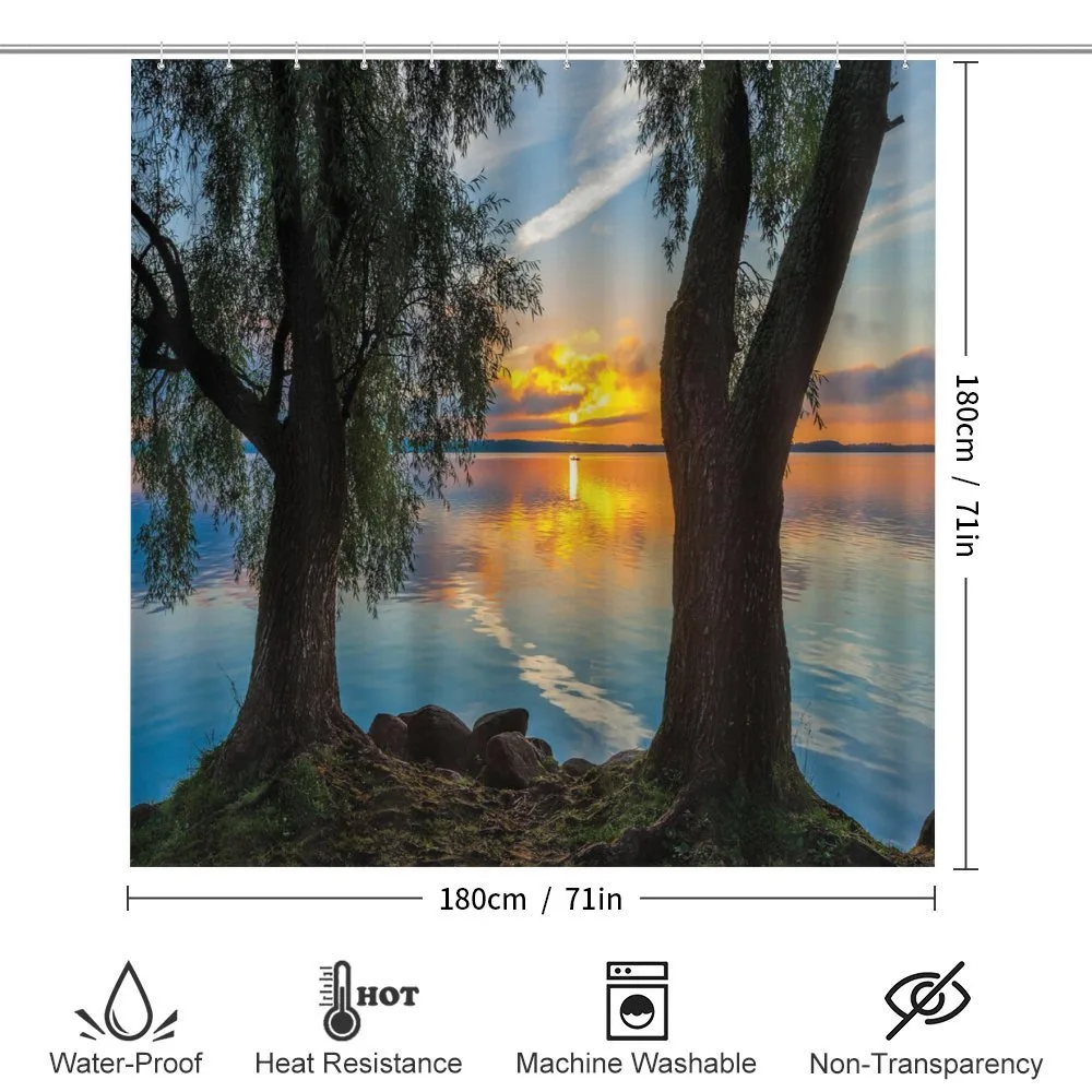 Sunrise over the Lake — Detail 2