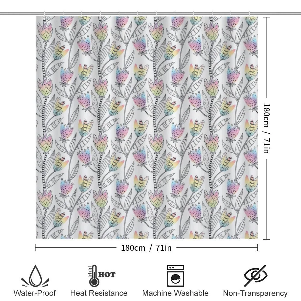 Vibrant Floral Motif — Detail 2