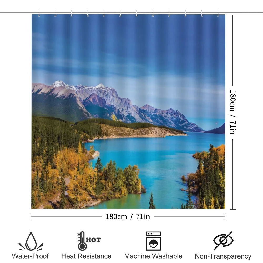 Abraham Lake Shore Photo — Detail 2