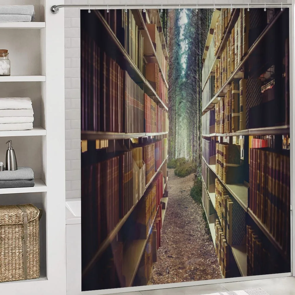Abstract Library in Woods — Detail 4