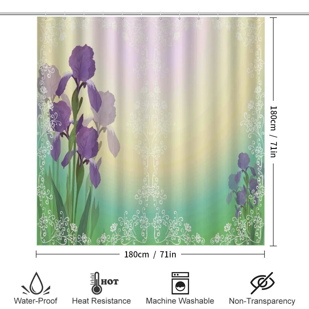 Blossoming Iris Bridal — Detail 2