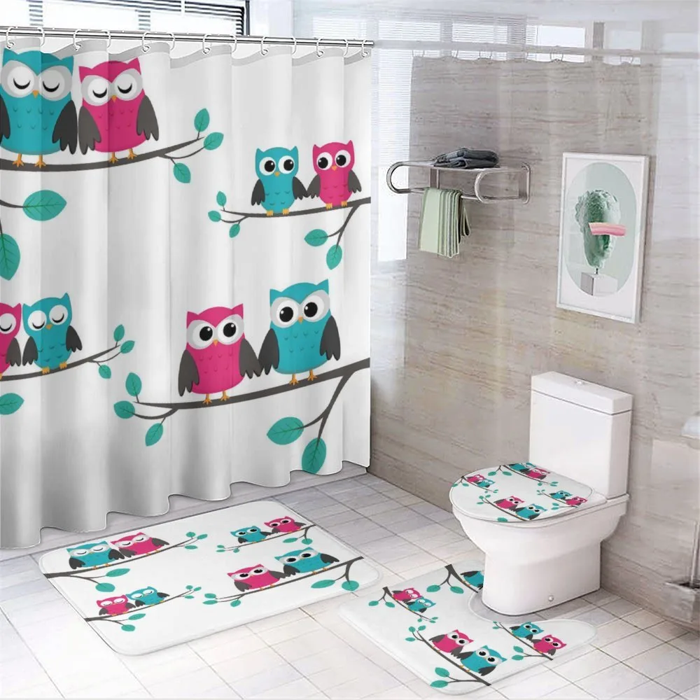Couples of Owls on Tree — Your design