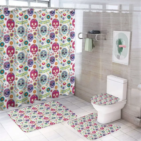 Flower Branch on a shower curtain