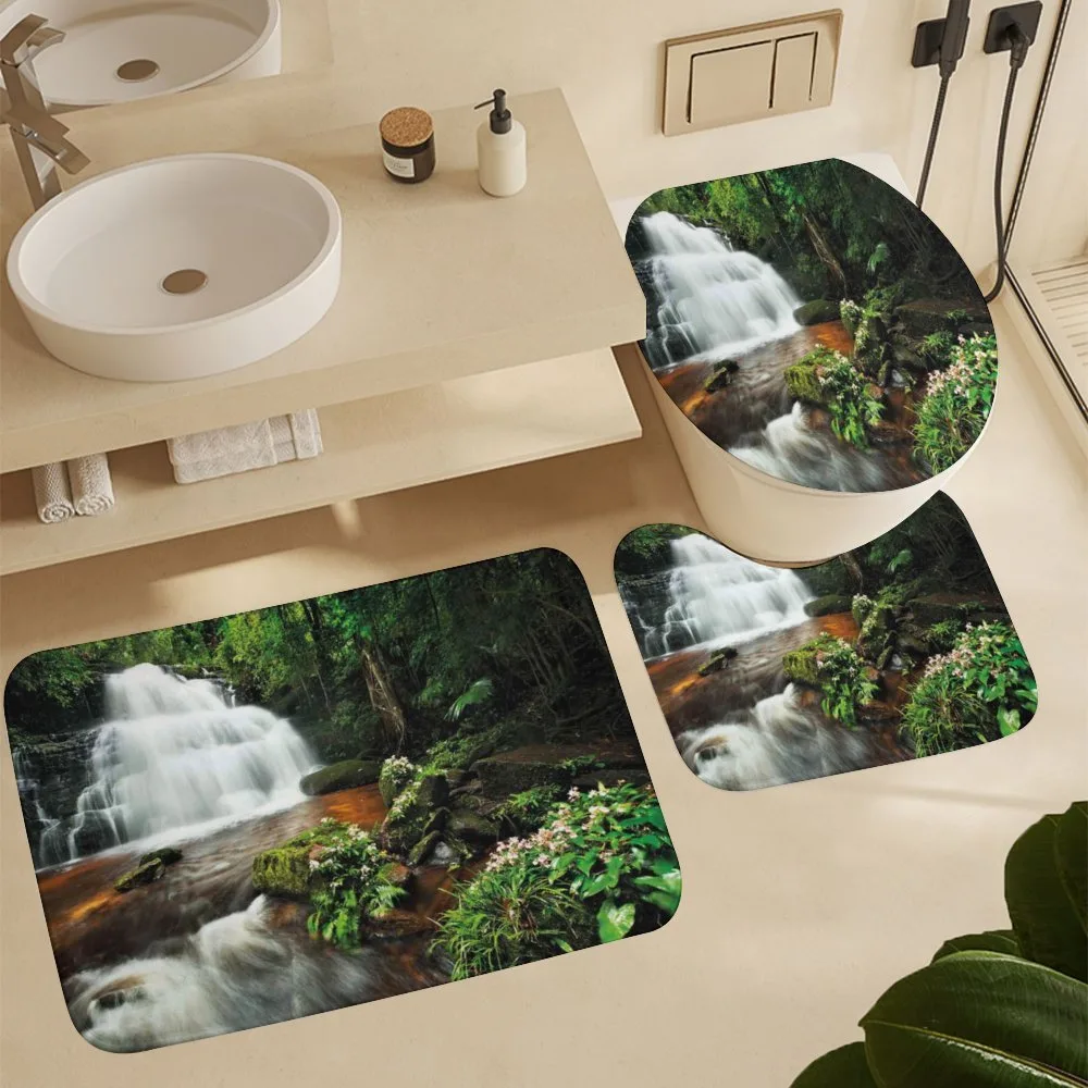 Jungle Trees and Waterfall — Detail 5