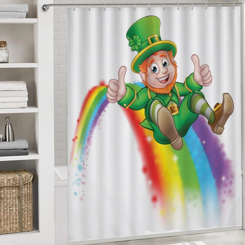 Leprechaun Slides on Rainbow — Detail 4