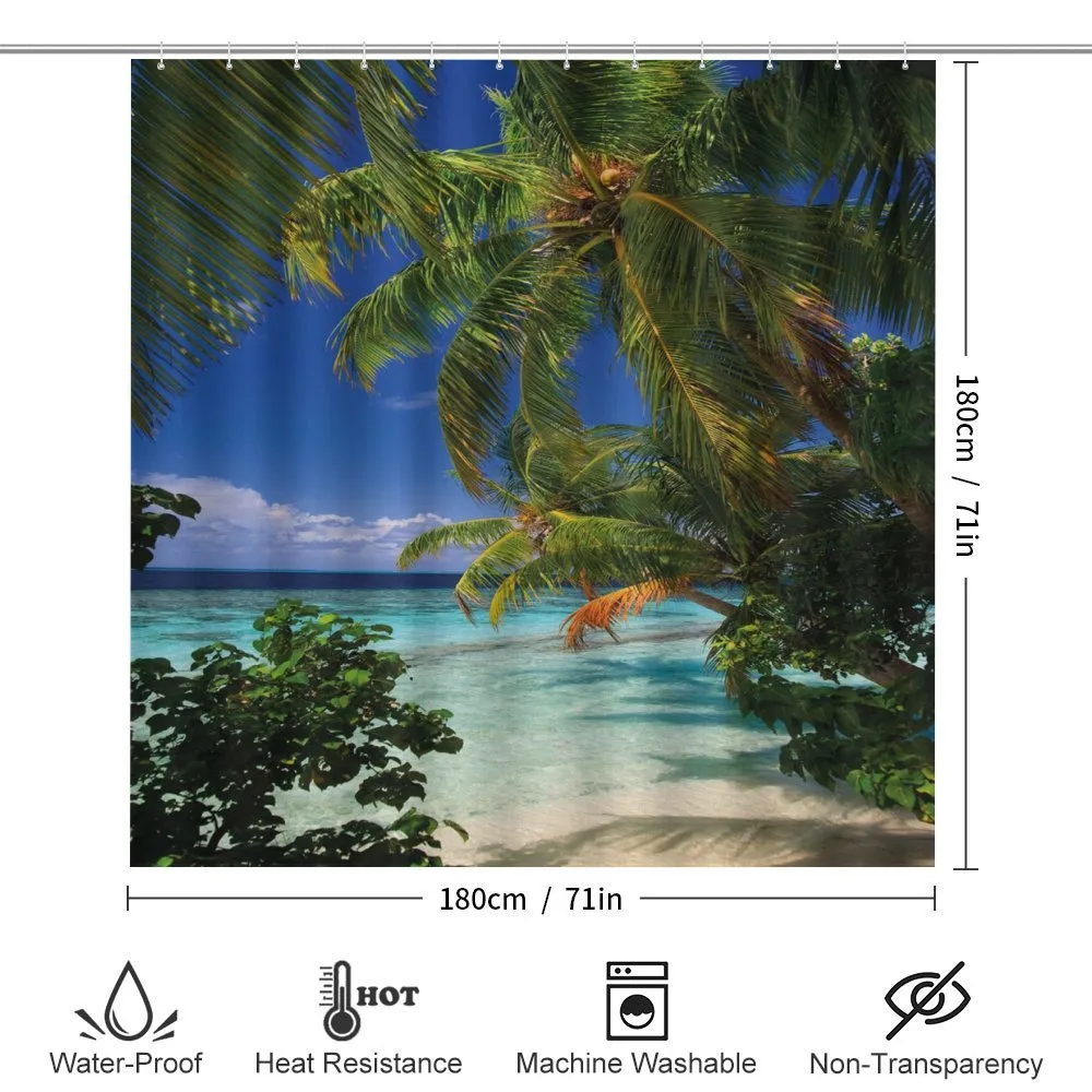 Maldives Palms Sky — Detail 2