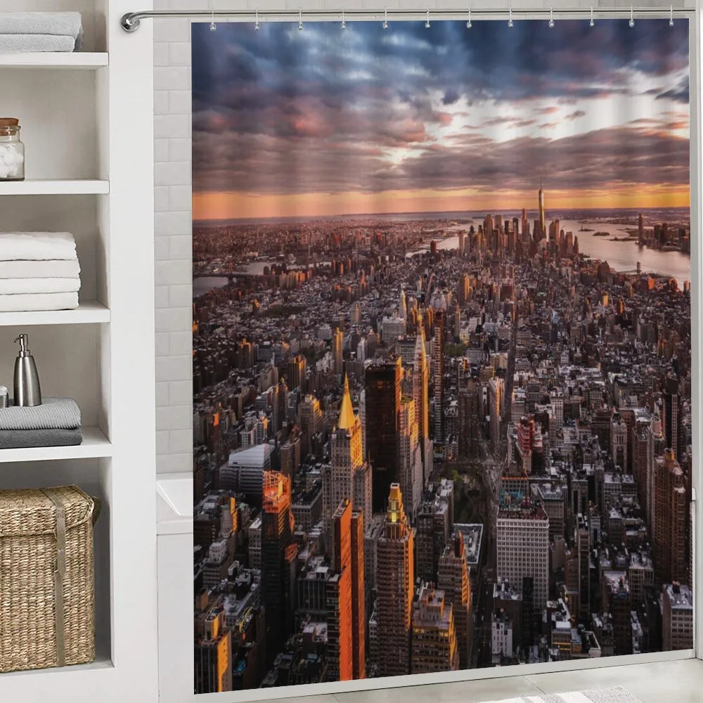 Manhattan Skyline Sunset — Detail 4