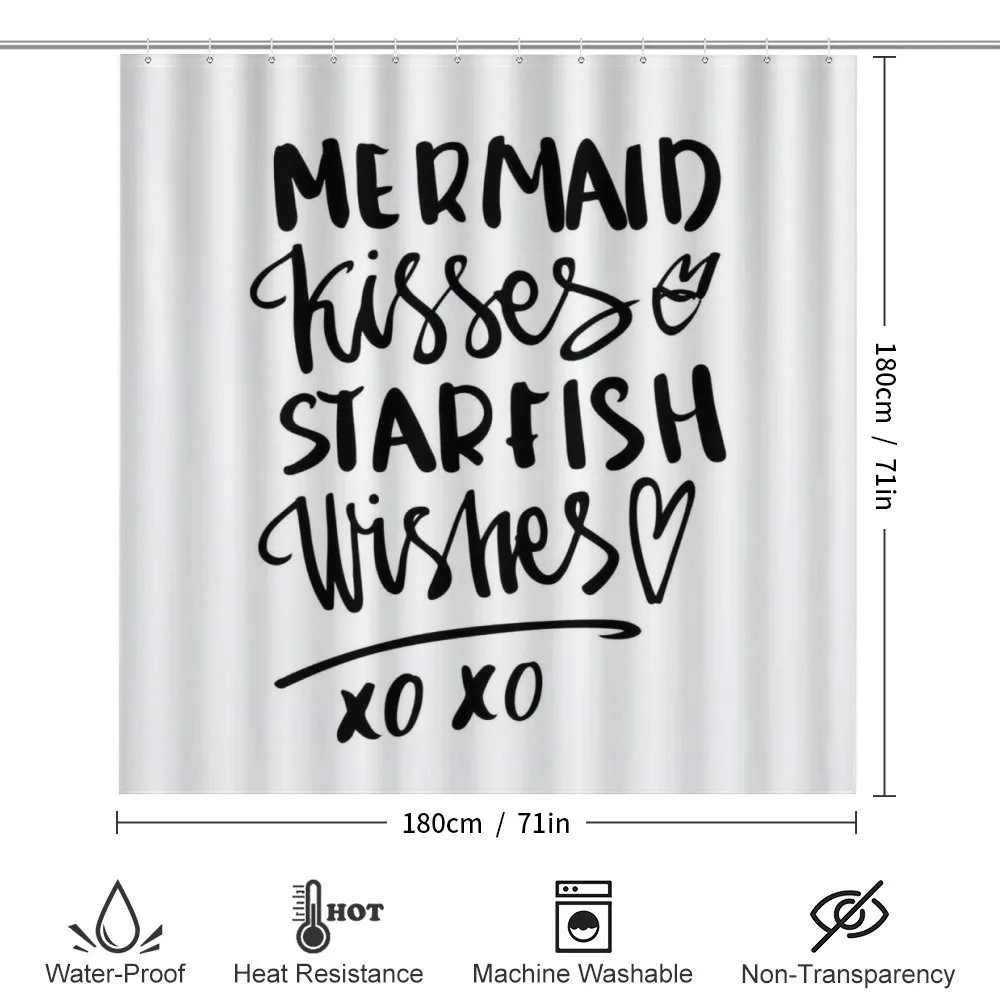 Mermaid Kiss Starfish Words — Detail 2