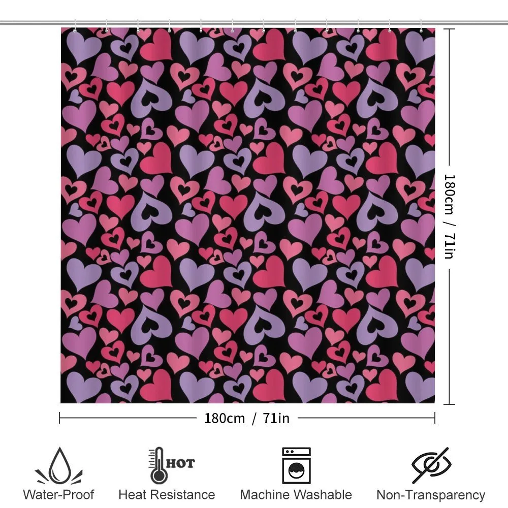 Pinkish Hearts Valentines — Detail 2