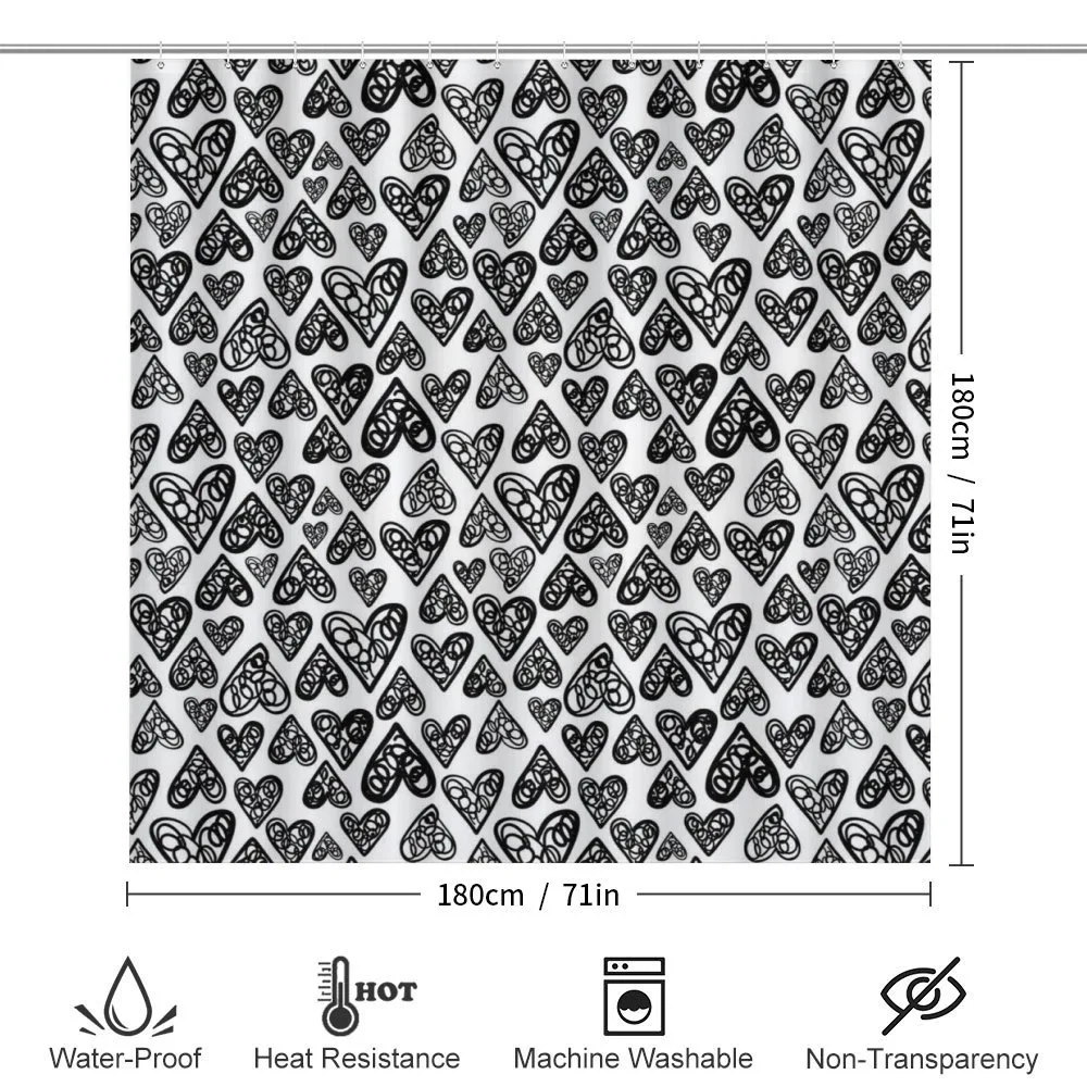 Romantic Hearts Pattern — Detail 2